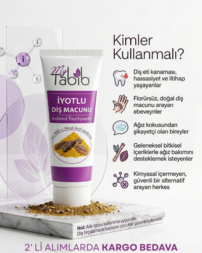 İYOTLU DİŞ MACUNU 100 ML
