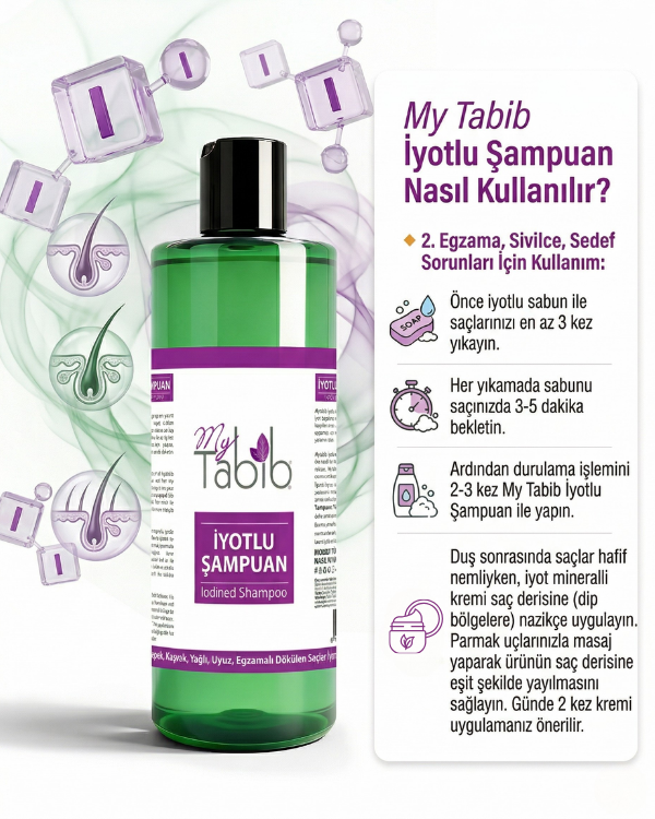 İYOTLU ŞAMPUAN 400 ML