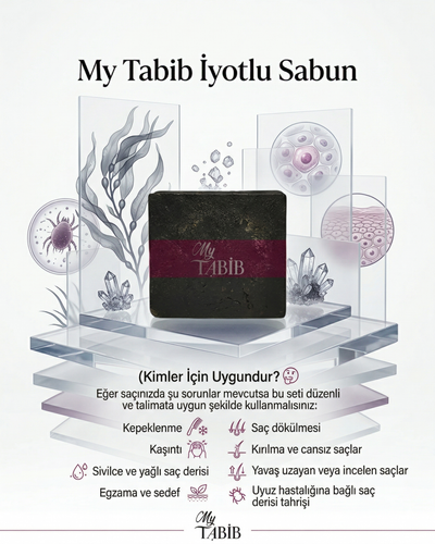 İYOTLU SABUN-EGZAMA-SEDEF-SİVİLCE-KEPEK-KAŞINTI-YAĞLI CİLTLER