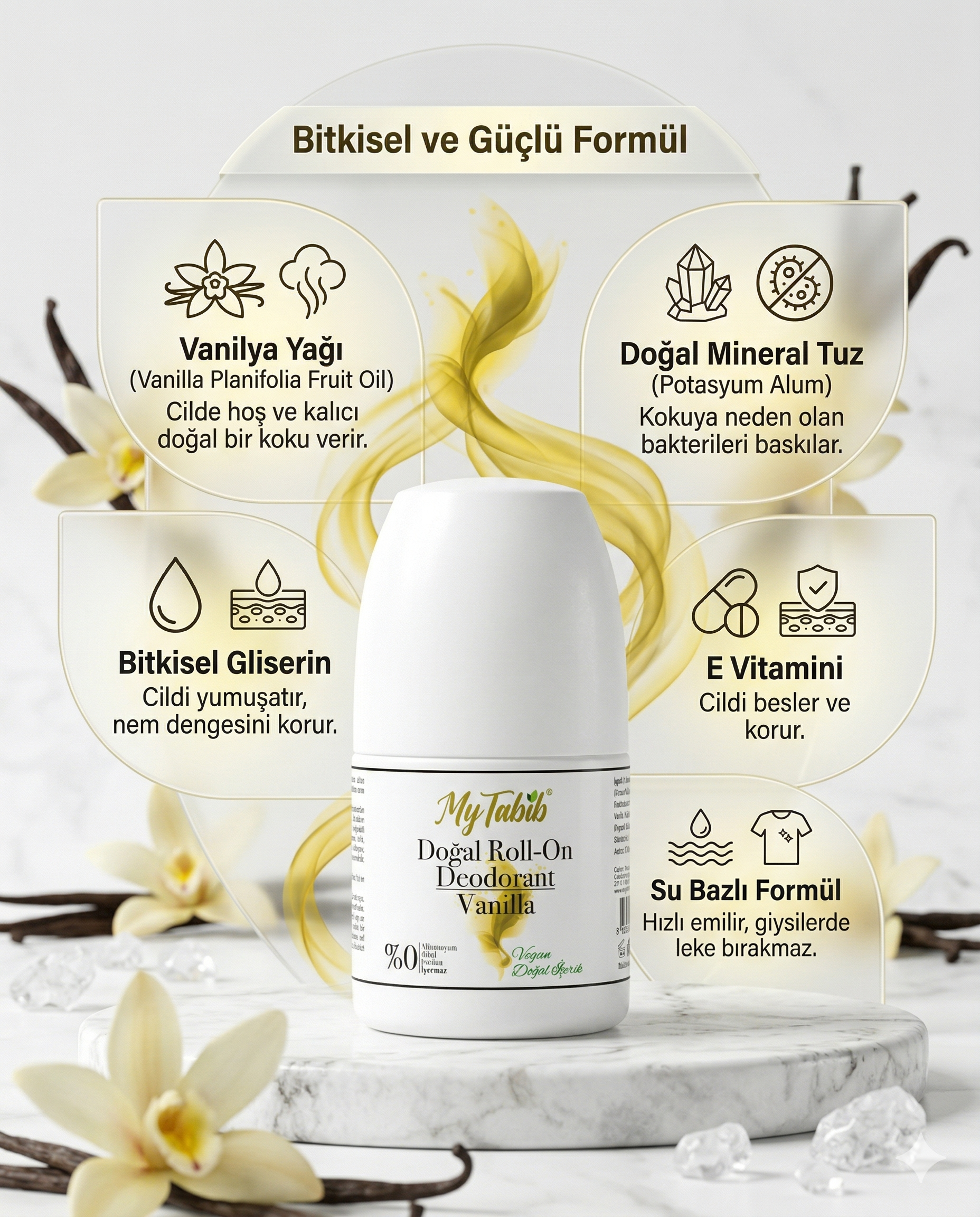 DOĞAL DEODORANT-ROLL-ON-VANİLYALI 50 ML