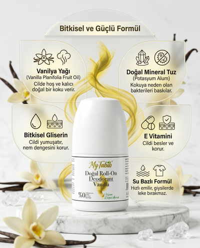 DOĞAL DEODORANT-ROLL-ON-VANİLYALI 50 ML