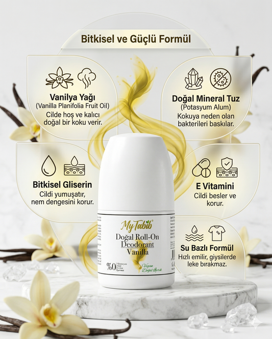 DOĞAL DEODORANT-ROLL-ON-VANİLYALI 50 ML