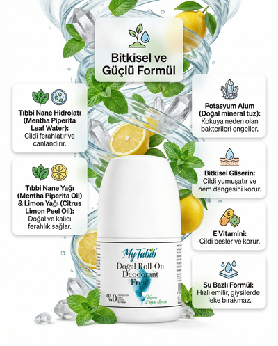 DOĞAL DEODORANT-ROLL-ON FRESH 50 ML