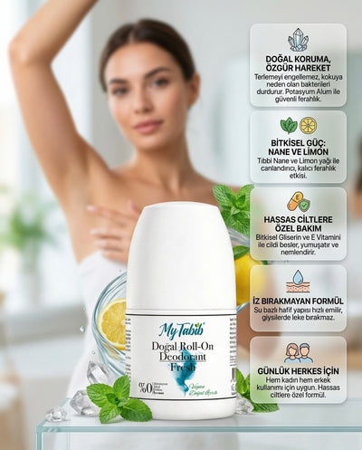 DOĞAL DEODORANT-ROLL-ON FRESH 50 ML