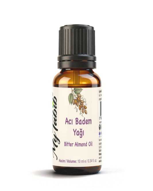 MyTabib Acı Badem Yağı 10 ml | Çatlak Karşıtı Doğal Bakım Yağı