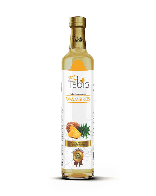 My Tabib Ananas Sirkesi, Çiğ, İçimlik, Analı, Fermente Doğal Sirke