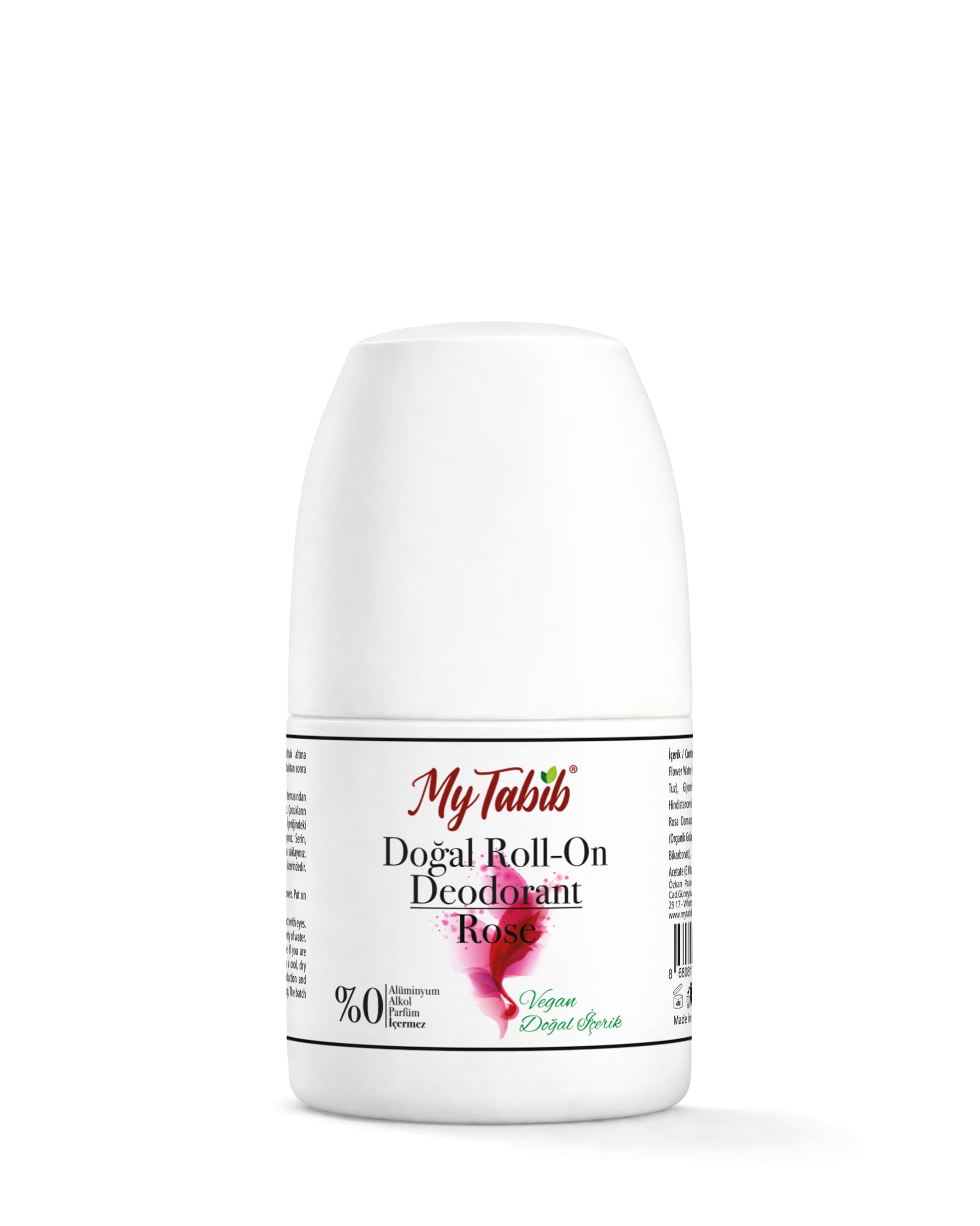 DOĞAL DEODORANT-ROLL-ON-GÜL- 50 ML