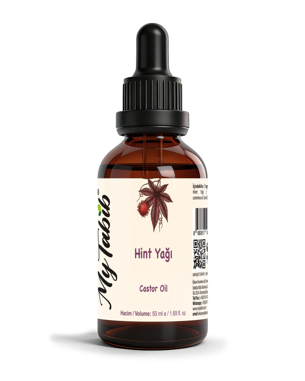 My Tabib Hint Yağı 20 ml | Doğal Cilt ve Saç Bakım Yağı