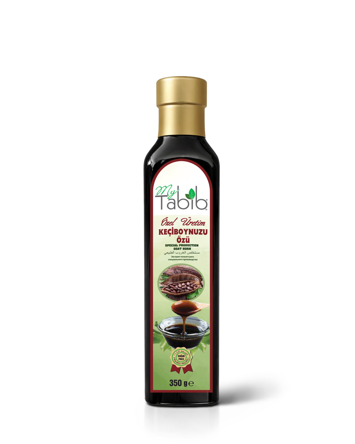 My Tabib Özel Üretim Keçiboynuzu Özü 350 g | Doğal ve Katkısız Harnup Ekstresi