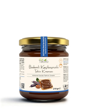 My Tabib Bademli Keçiboynuzlu Tahin Kreması | E Vitamini Deposu, Vegan & Diyabetik 210 g