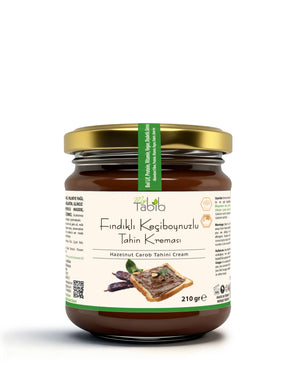 My Tabib Fındıklı Keçiboynuzlu Tahin Kreması | Doğal, Vegan ve Diyabetik Kahvaltılık