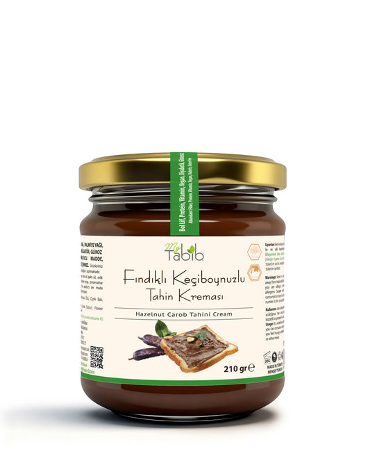 My Tabib Fındıklı Keçiboynuzlu Tahin Kreması | Doğal, Vegan ve Diyabetik Kahvaltılık