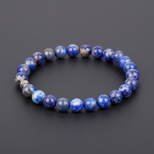 FERTAŞ Lapis Lazuli Taşı Bileklik 8 mm | Doğal Taş Elastik Bileklik