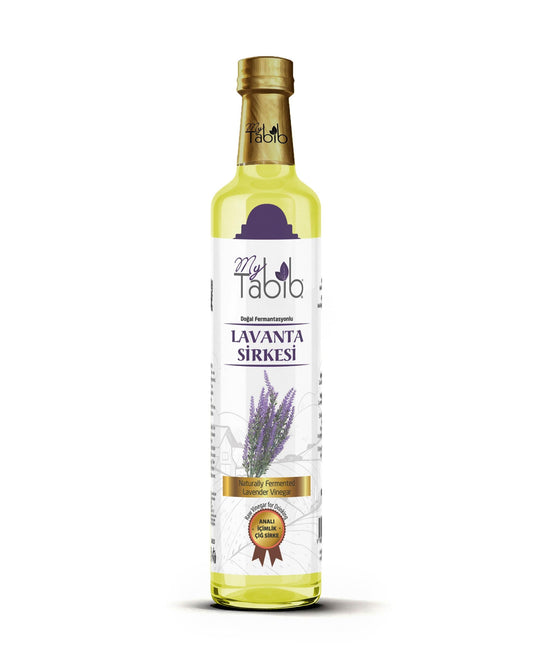 My Tabib Doğal Fermente Lavanta Sirkesi 500 ml – Analı, Çiğ, İçilebilir Sirke