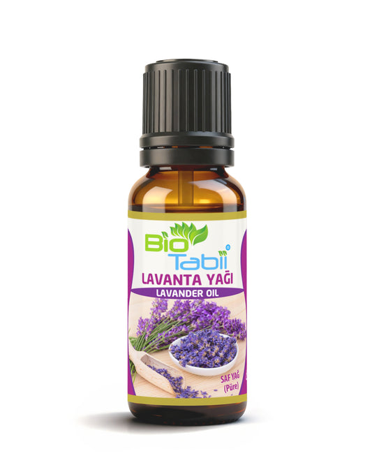 Bio Tabii Lavanta Yağı 20 ml | Doğal ve Ferahlatıcı Uçucu Yağ