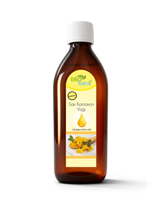 Bio Tabii Propolisli Sarı Kantaron Yağı 150 ml | Geleneksel Yöntemle Üretilmiş Doğal Bitkisel Yağ