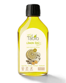 My Tabib Premium Taneli Limon Özü | Zencefil, Zerdeçal & Postbiyotikli