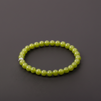 YEŞİM TAŞI ELASTİK BİLEKLİK 6 MM