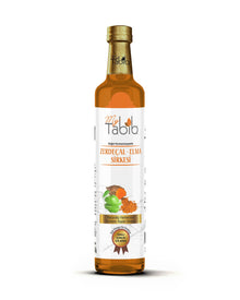 My Tabib Doğal Zerdeçallı Elma Sirkesi 500 ml | Analı, İçimlik, Çiğ ve Bağışıklık Destekleyici Sirke